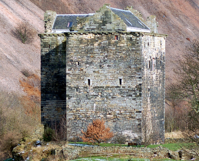 Niddry Castle in Scotland