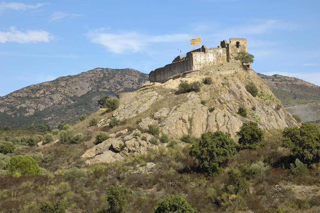 Castell de Quermançó in Spanien