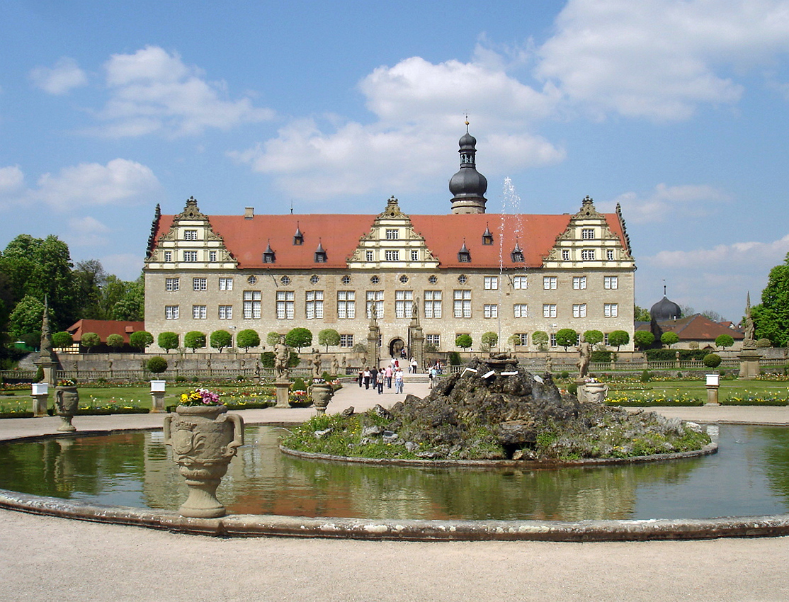Palacio de Weikersheim en Alemania