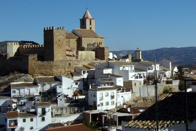 Castillo de Iznájar in Spain