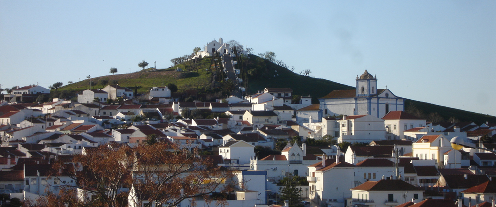 Castle of Aljustrel in Portugal
