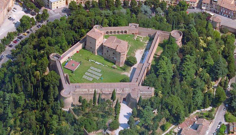 Rocca Malatestiana (Cesena) in Italien