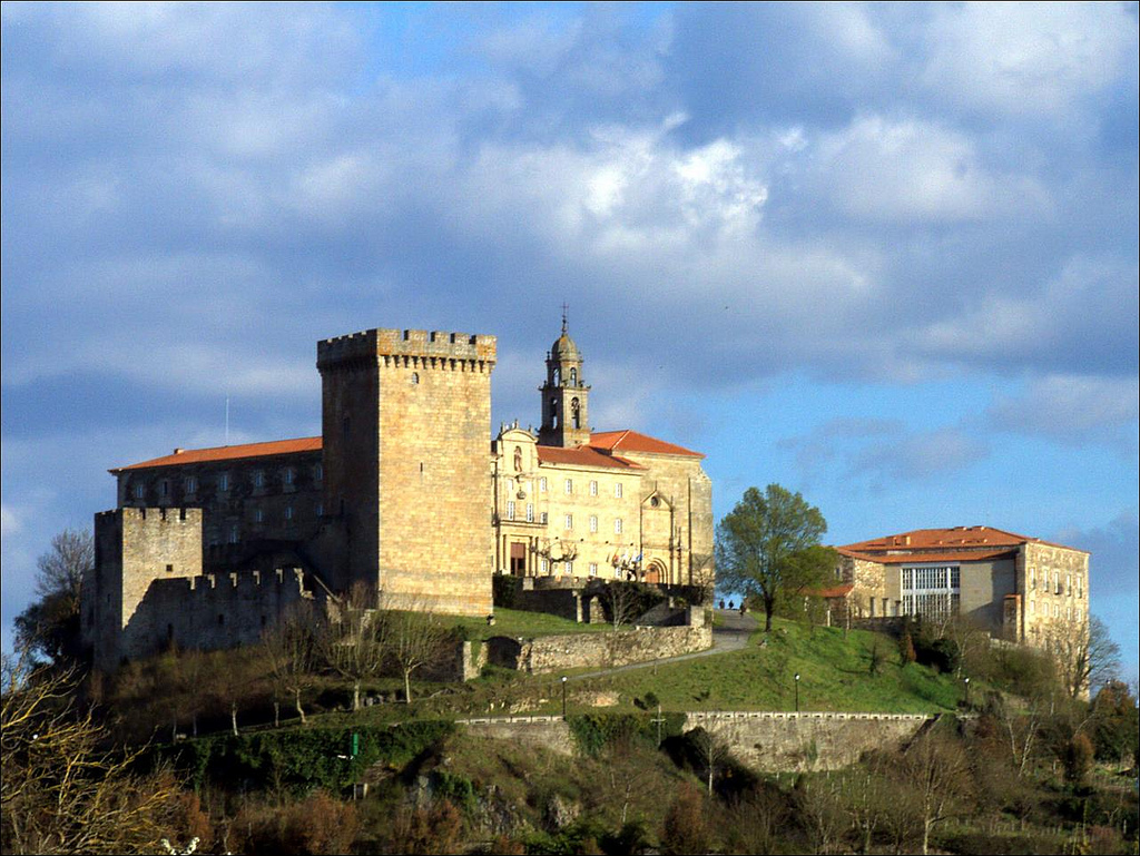 Castelo de Monforte de Lemos in Spain