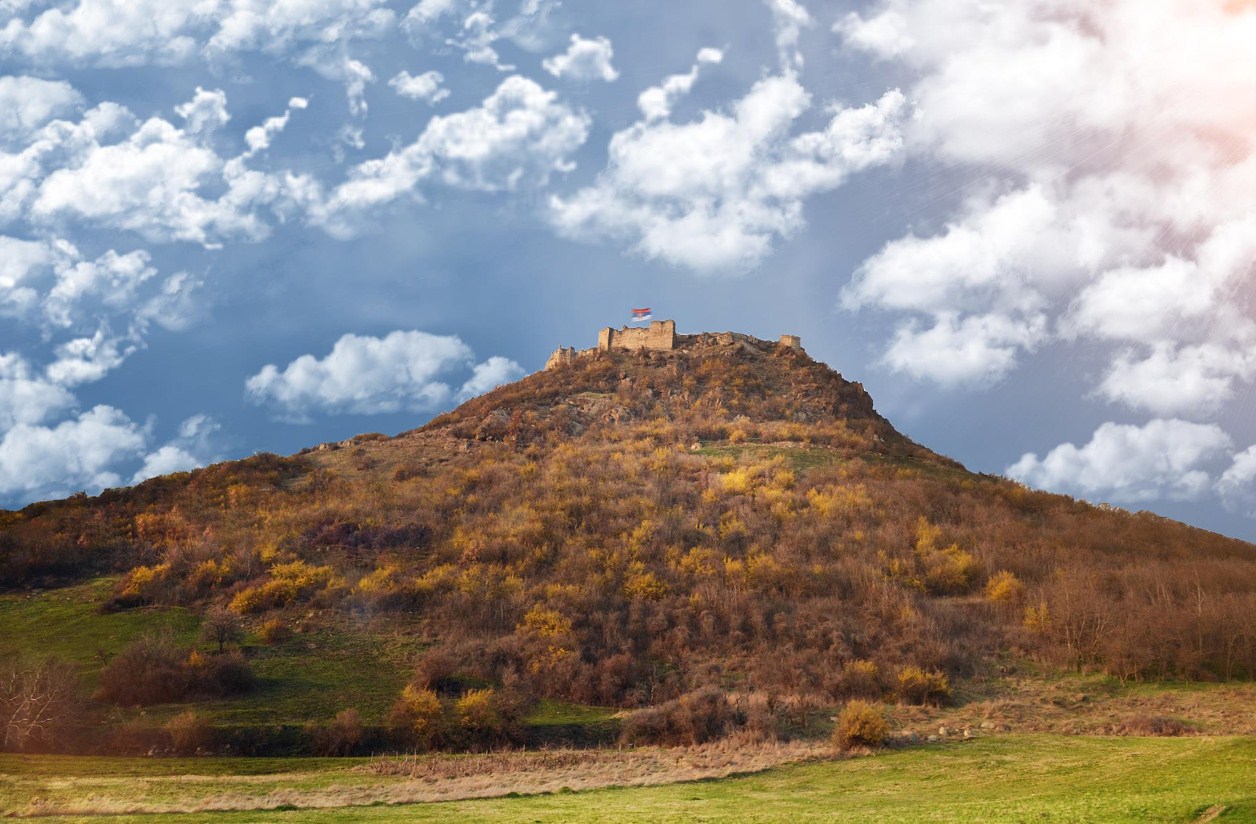 Zvečan Fortress in Kosovo