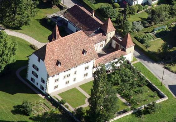 Schwarzenburg Castle in Switzerland