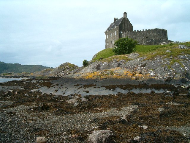 Duntrune Castle in Scotland