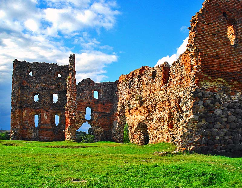 Ludza Castle in Latvia