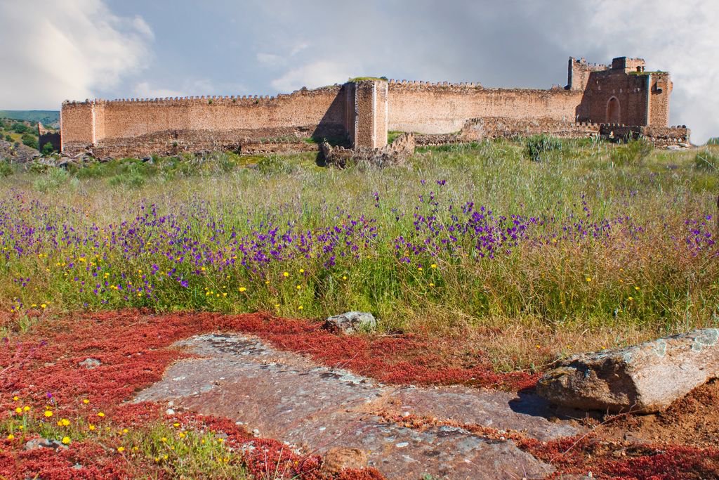 Castle of Montalbán in Spain