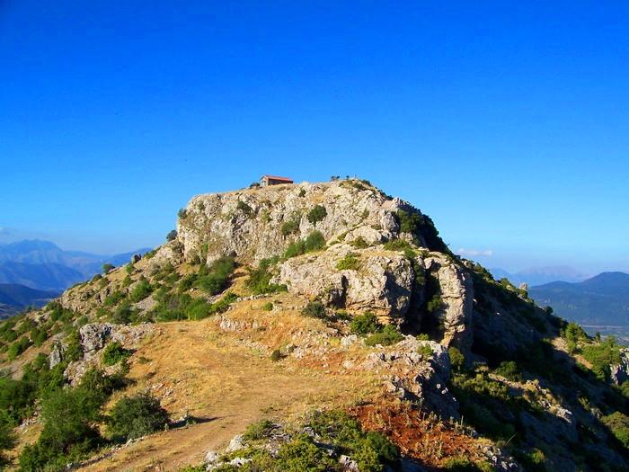 Argyrokastro castle in Greece