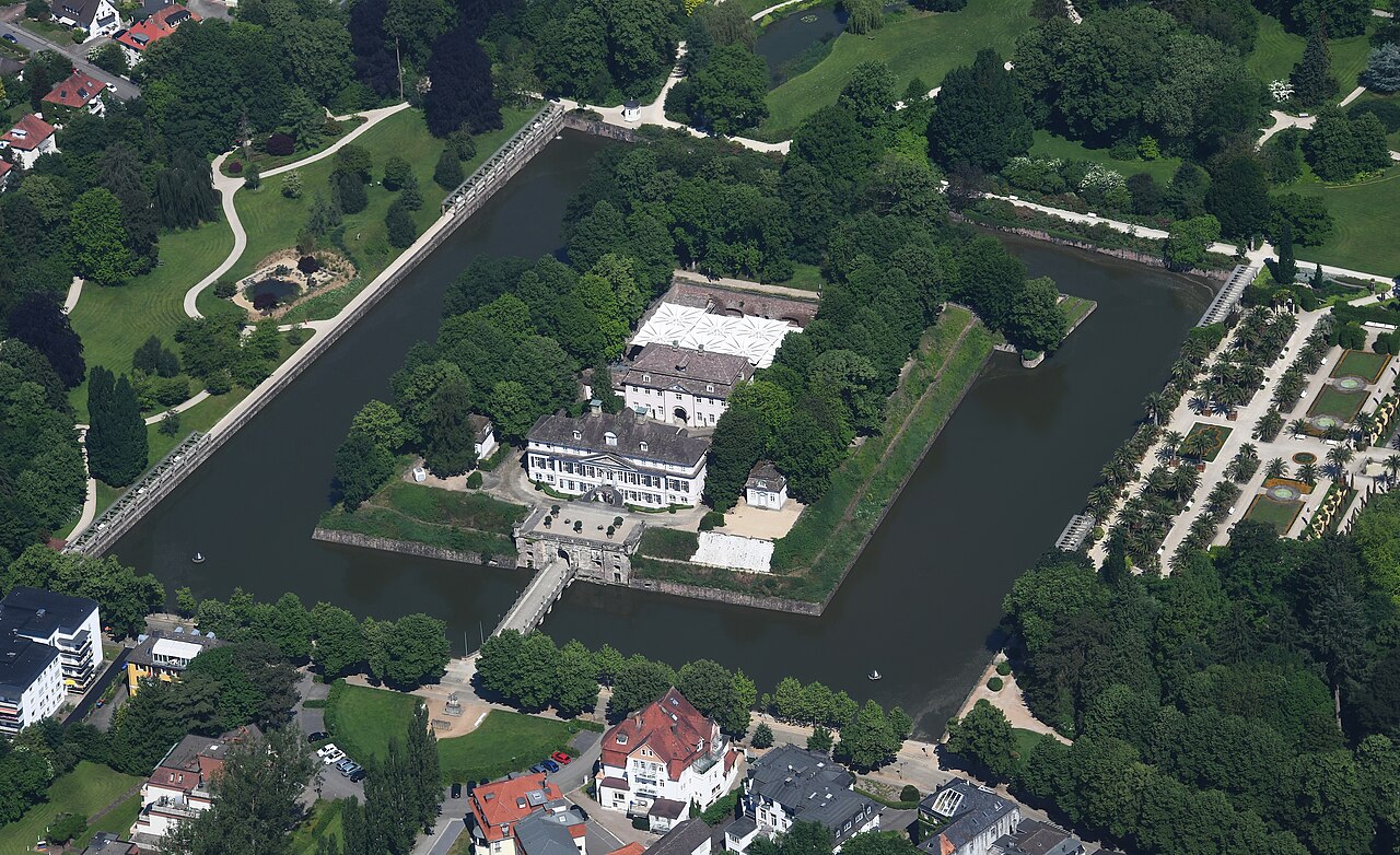 Castillo de Pyrmont en Alemania