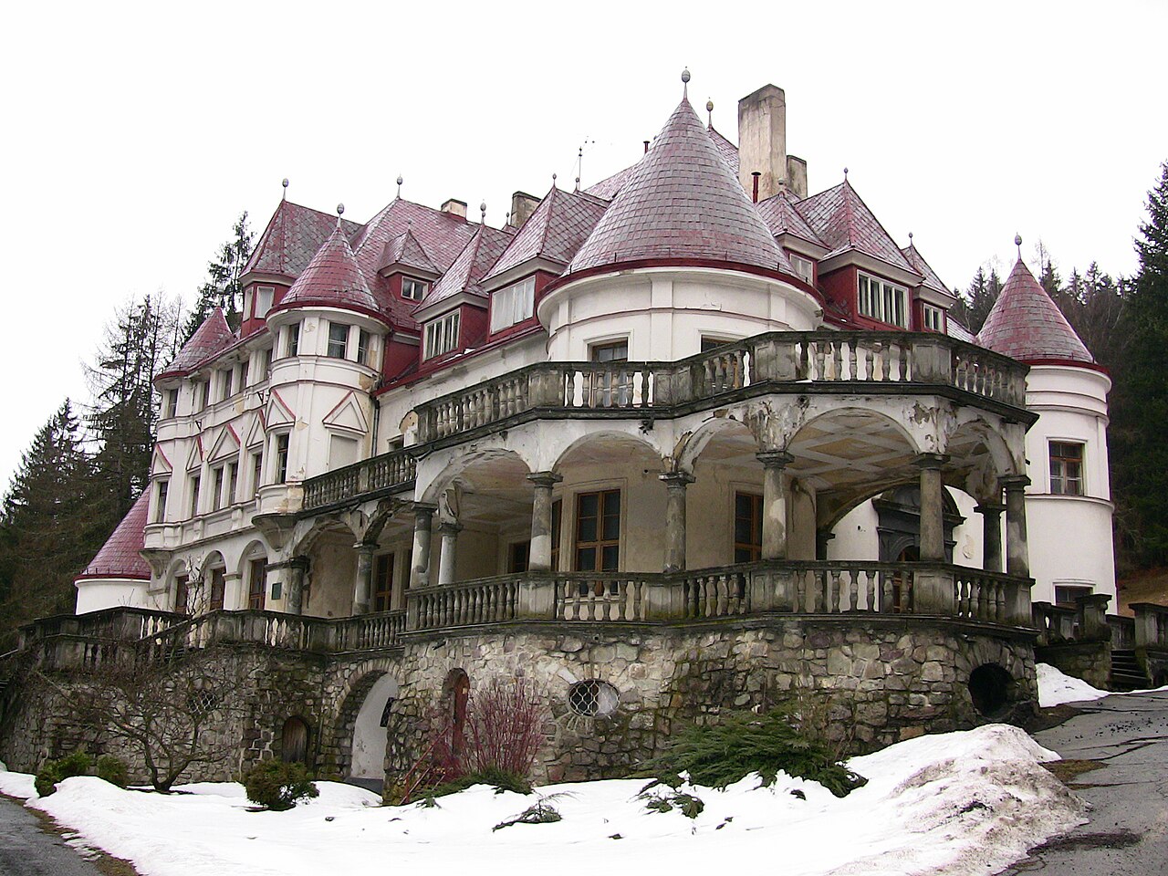 Schloss Kunerad in der Slowakei
