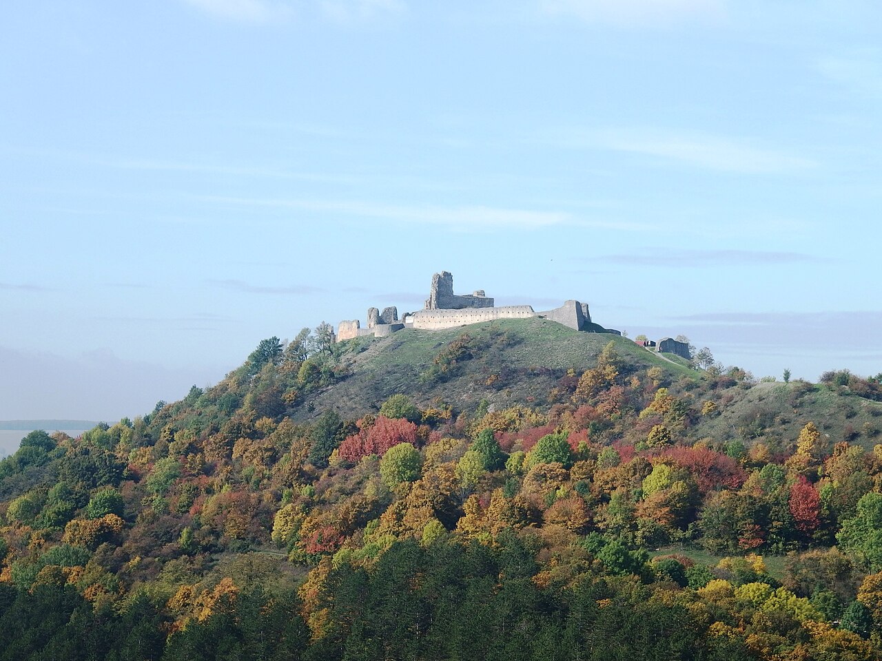 Burg Branč in der Slowakei