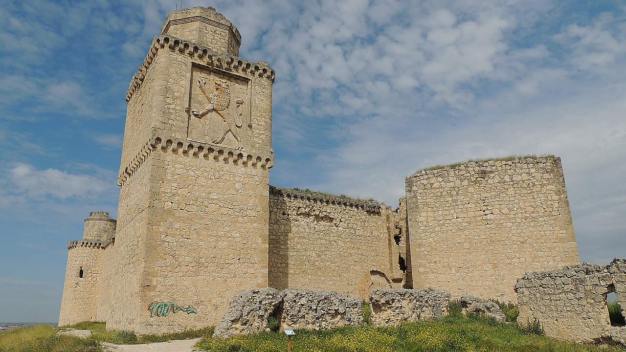 Castle of Barcience in Spain