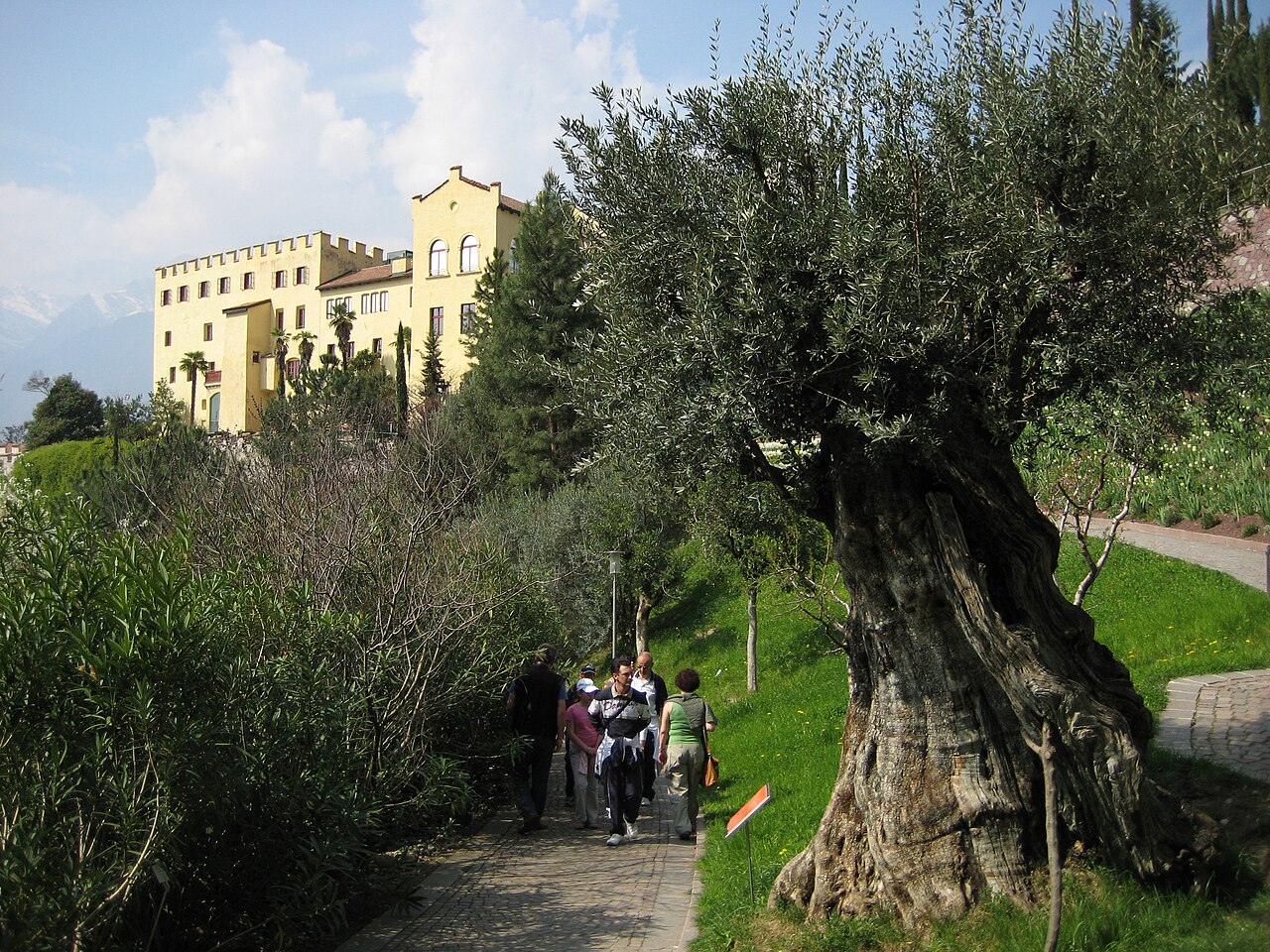 Trauttmansdorff Castle in Italy