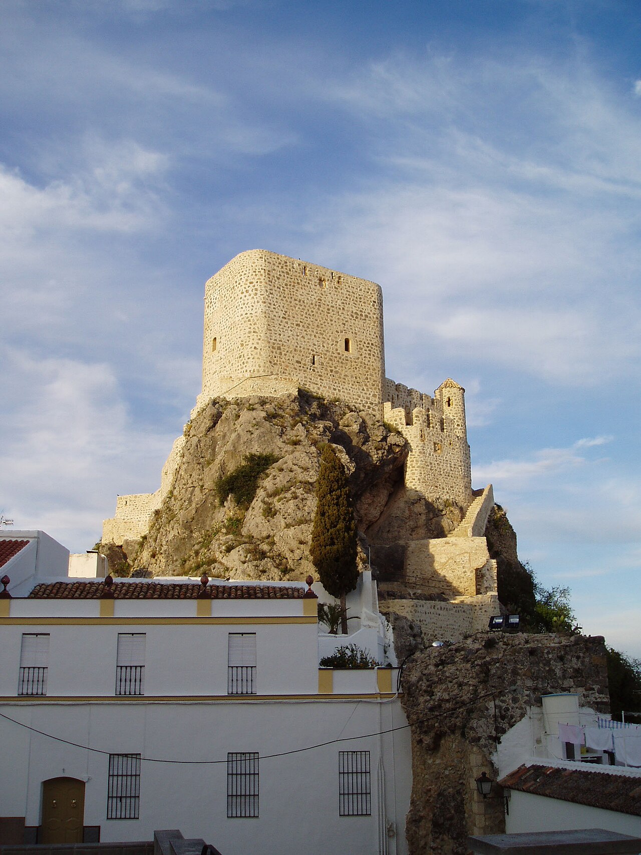 Castillo de Olvera in Spanje