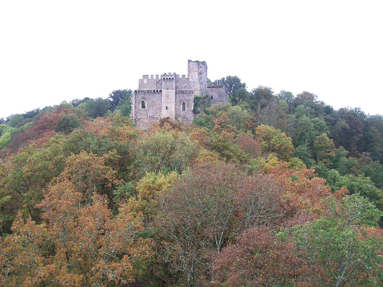 Château de Châlucet en Francia