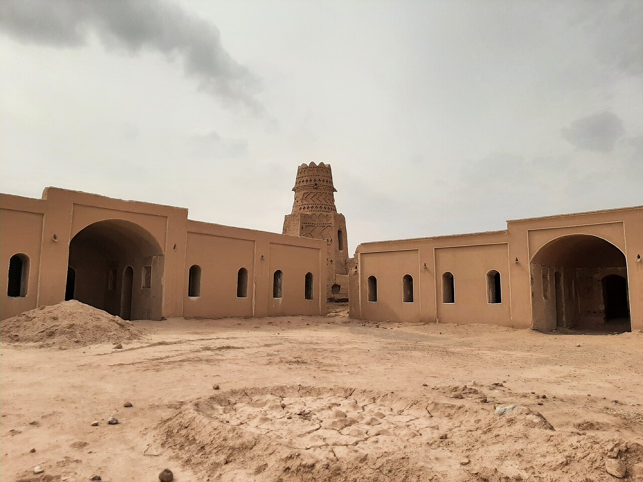 Shafiabad Castle in Iran
