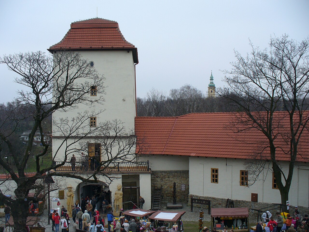 Zamek w Śląskiej Ostrawie w Czechach