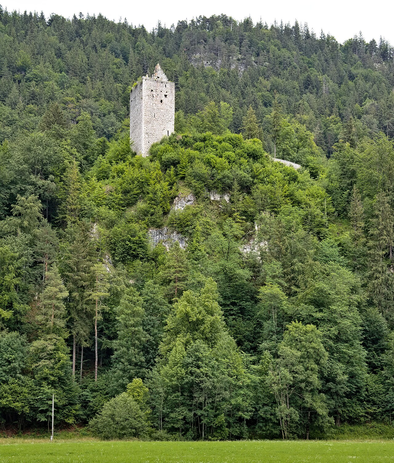 Vilsegg Castle w Austrii