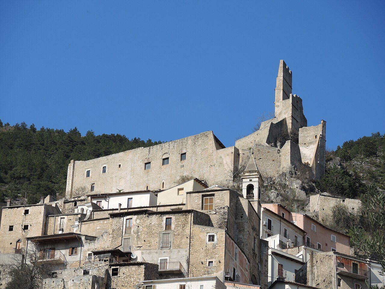 Castello di Roccacasale in Italy