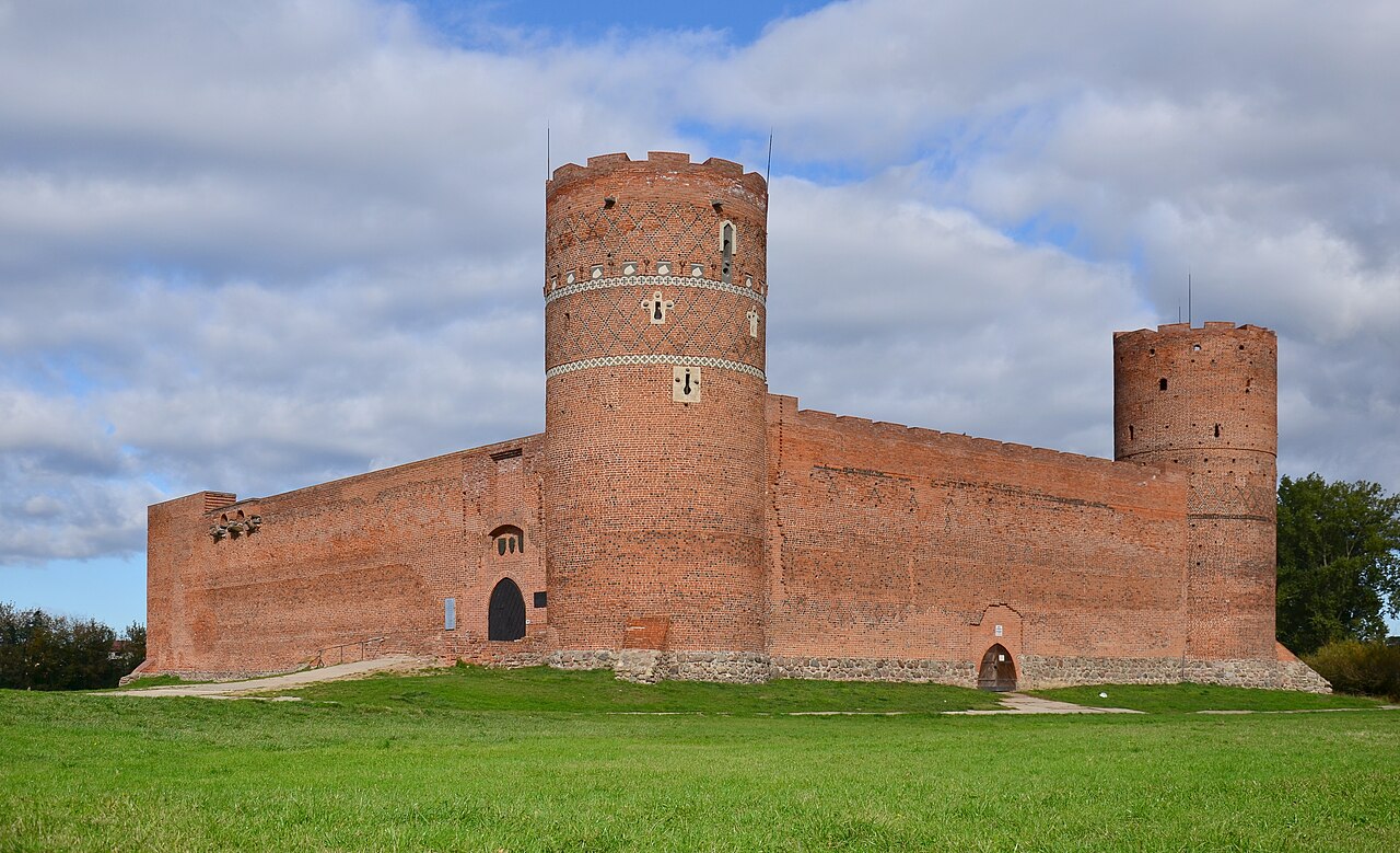 Burg Ciechanów in Polen