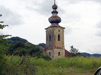 Haller mansion in Gârbou, Sălaj