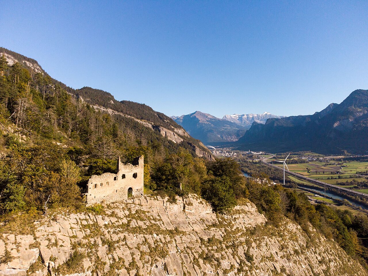 Burg Lichtenstein in Switzerland