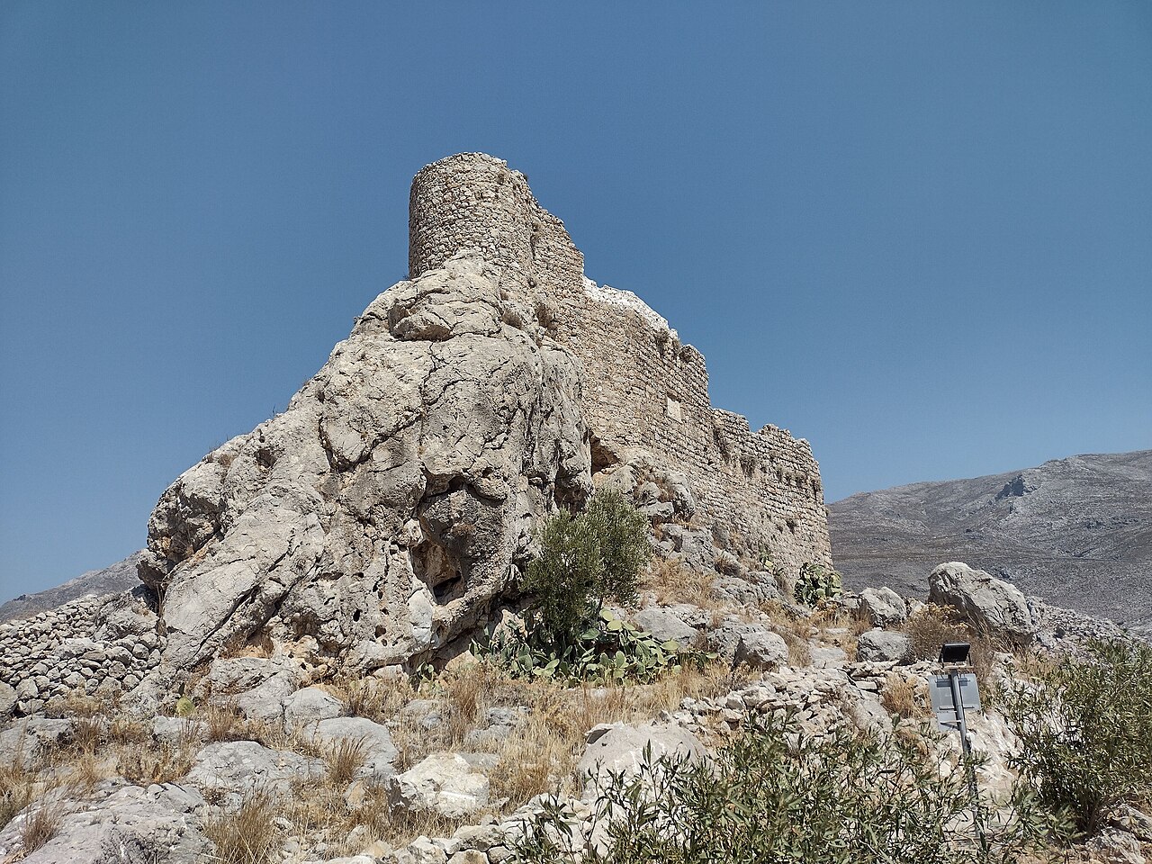 Chrysocheria Castle in Greece