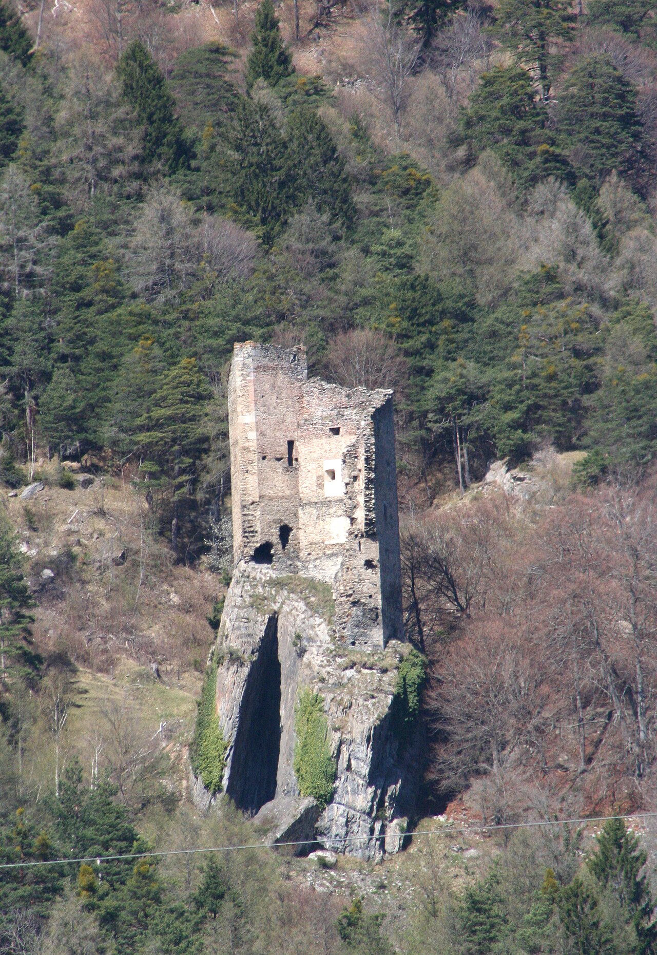 Alt-Haldenstein Castle in Zwitserland
