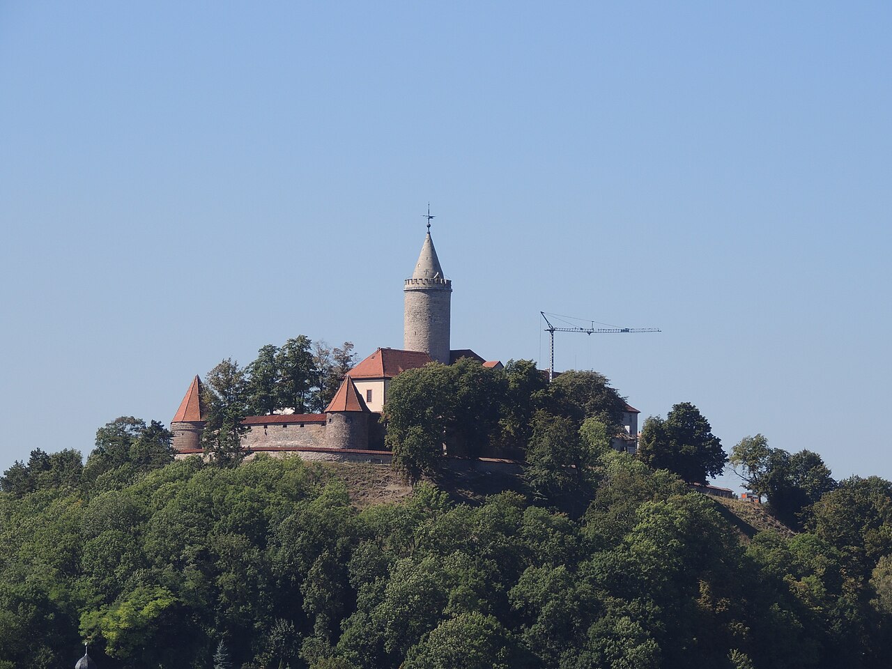 Leuchtenburg Castle en Alemania