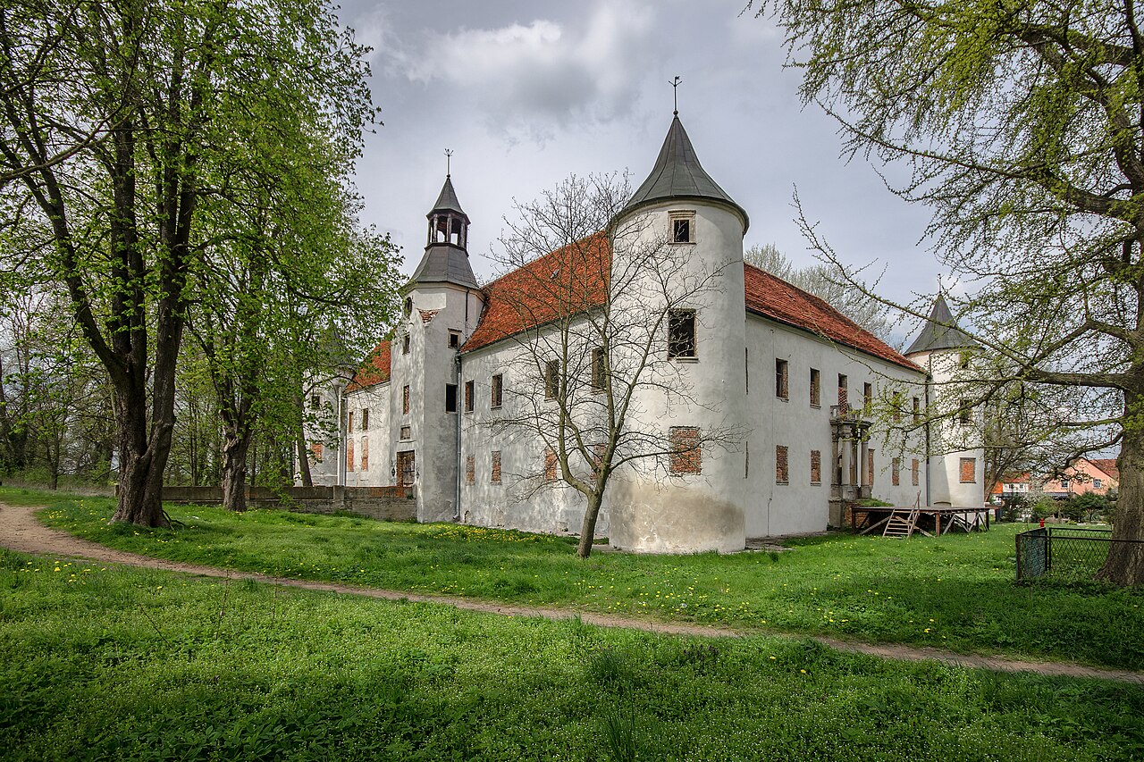 Chobienia Castle in Poland