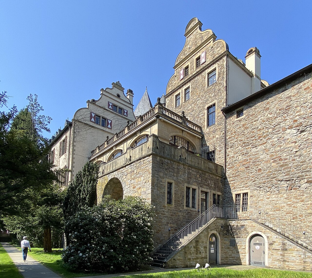 Landsberg Castle in Germany