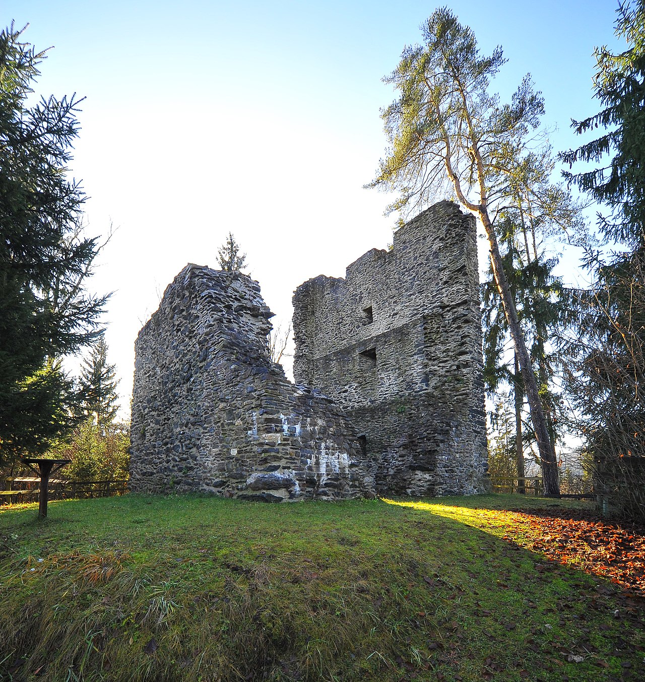 Burgruine Arnulfsfeste in Oostenrijk