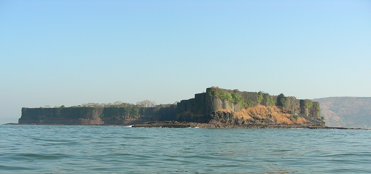 Suvarnadurg Fort in India