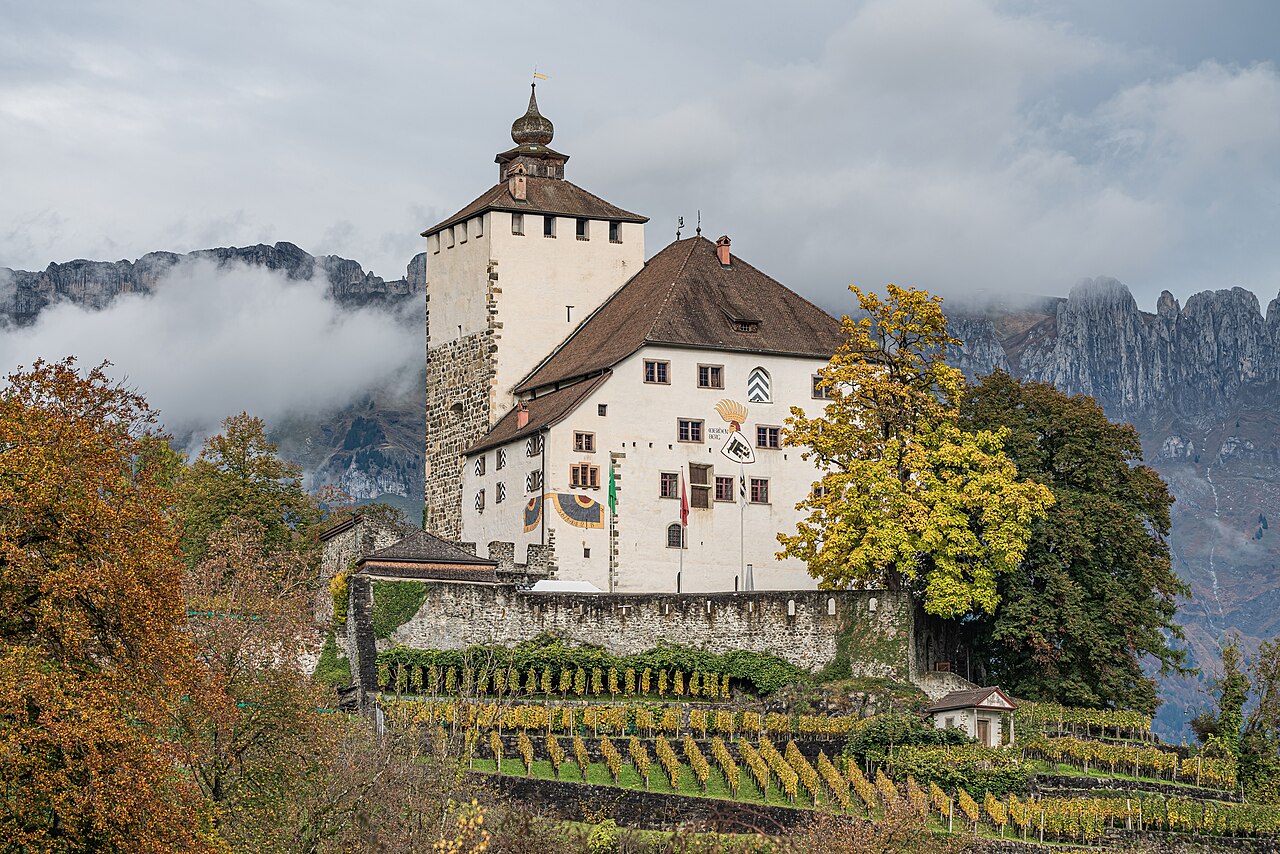 Werdenberg Castle in Switzerland
