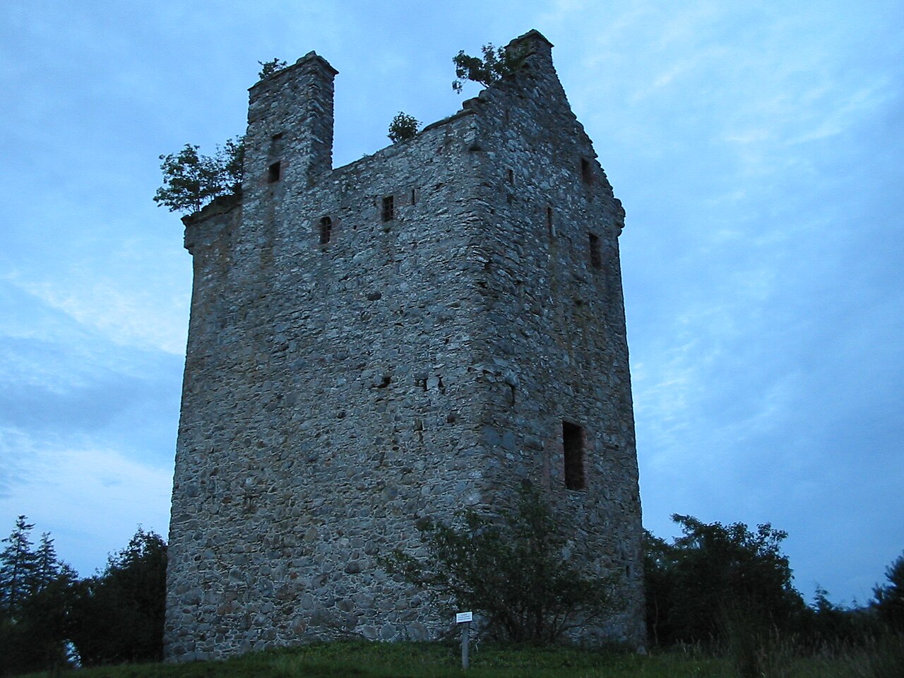 Invermark Castle en Escocia