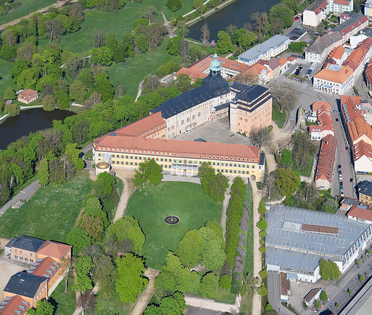 Castillo de Sondershausen en Alemania