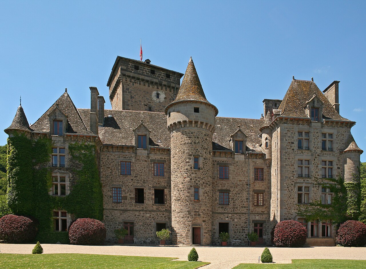Castle of Pesteils in France