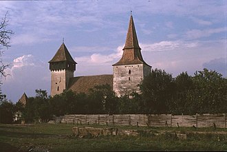 Lutheran church in Movile, Sibiu