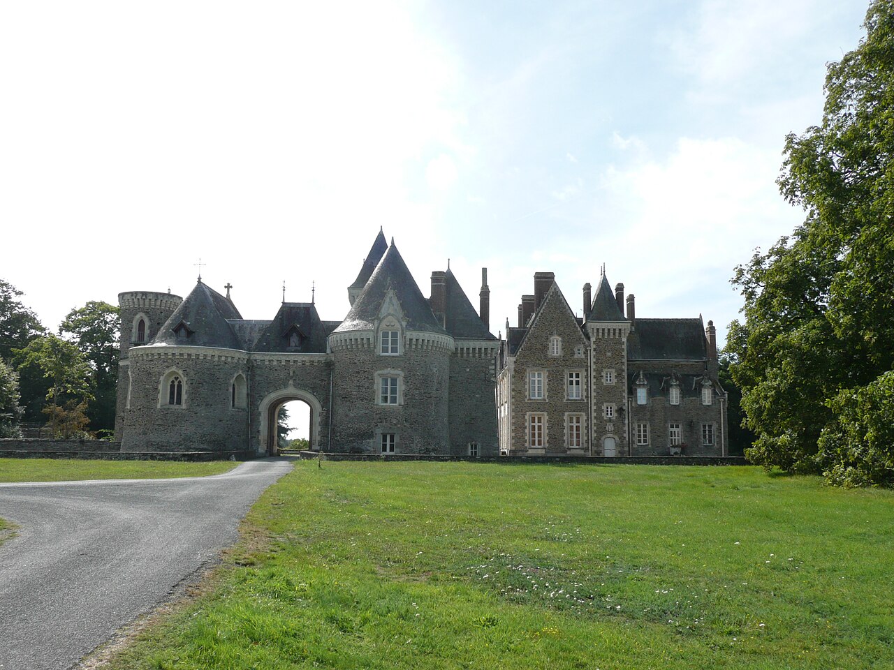 Château de Bourmont in France