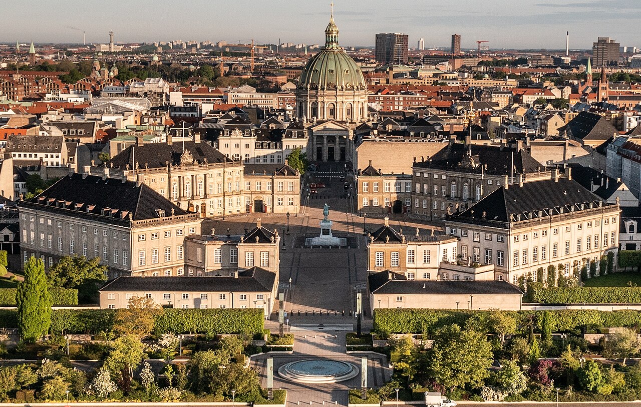 Amalienborg in Denmark