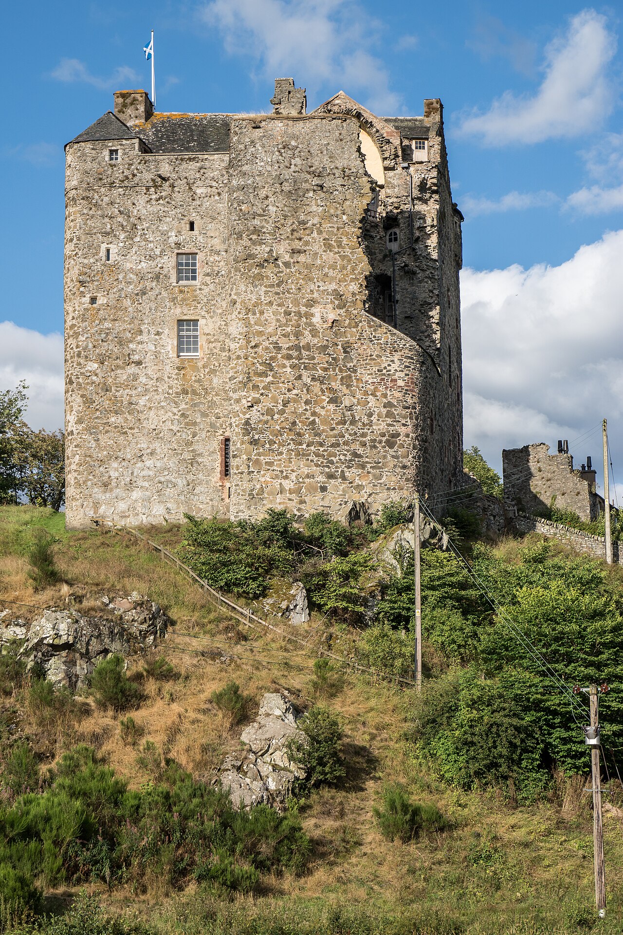 Neidpath Castle у Шотландії