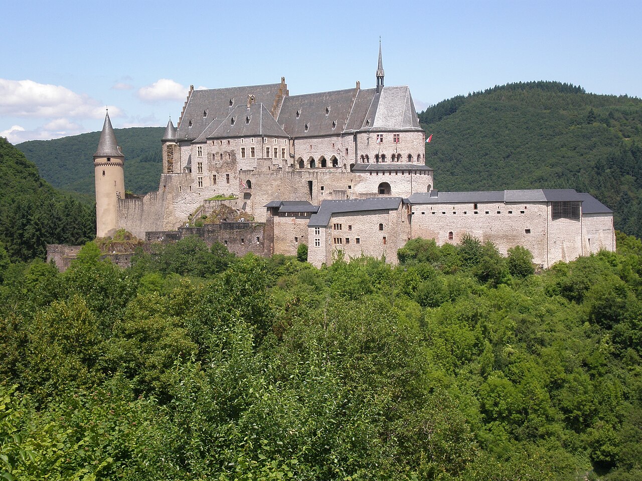 Vianden Castle（ルクセンブルク）