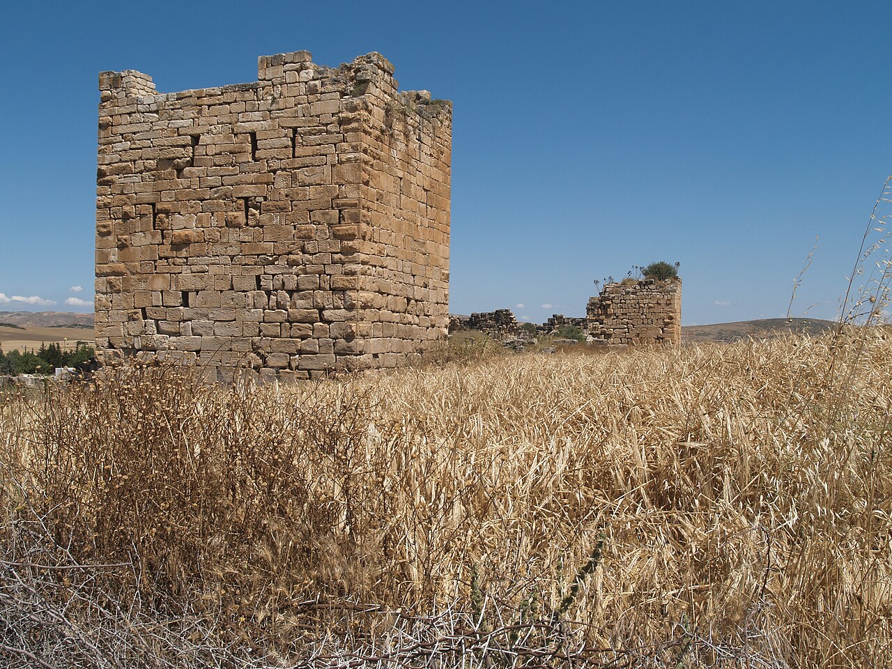 Byzantine fortress of Aïn Tounga w Tunezji