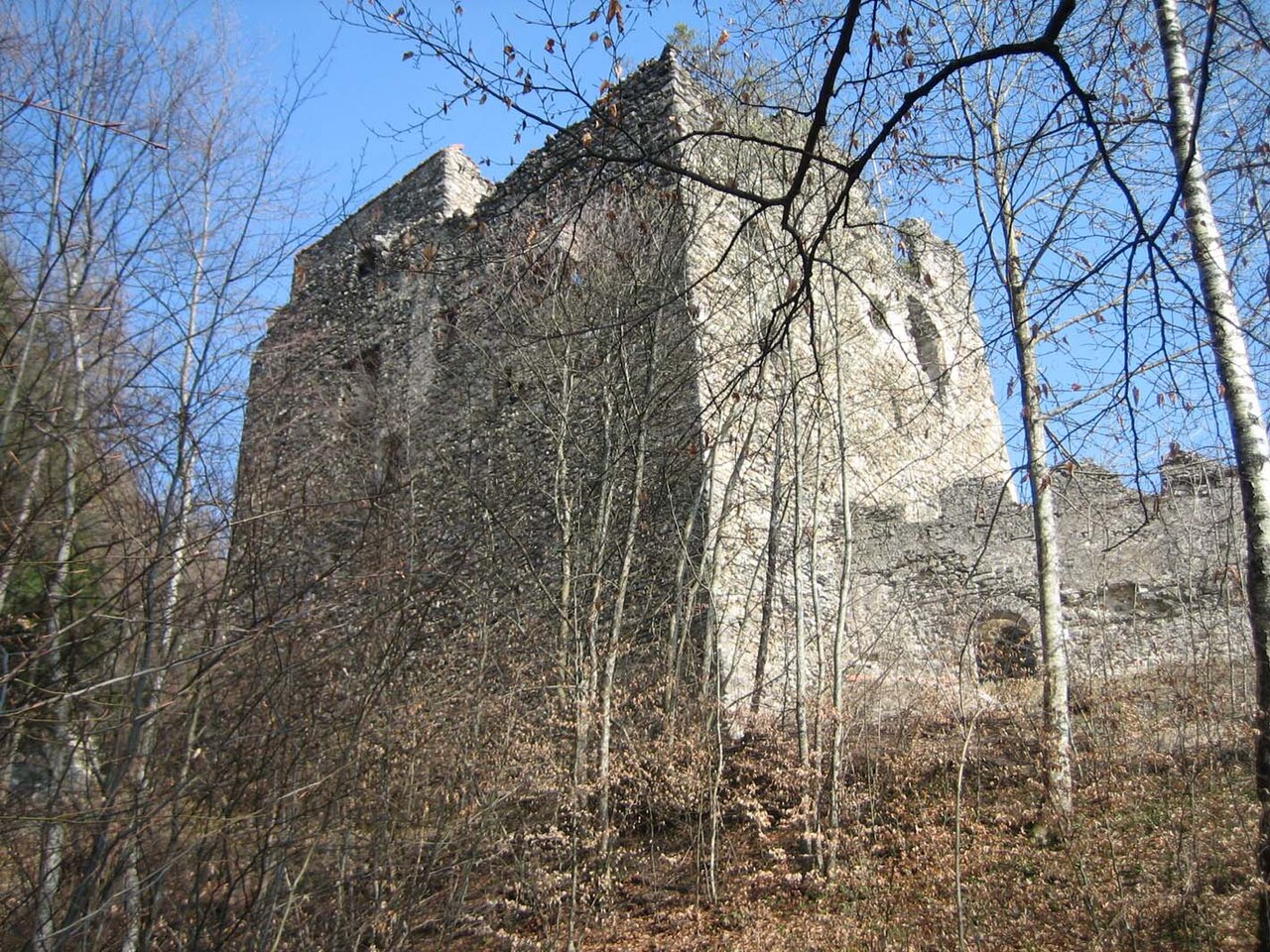 Neu-Aspermont Castle in Switzerland