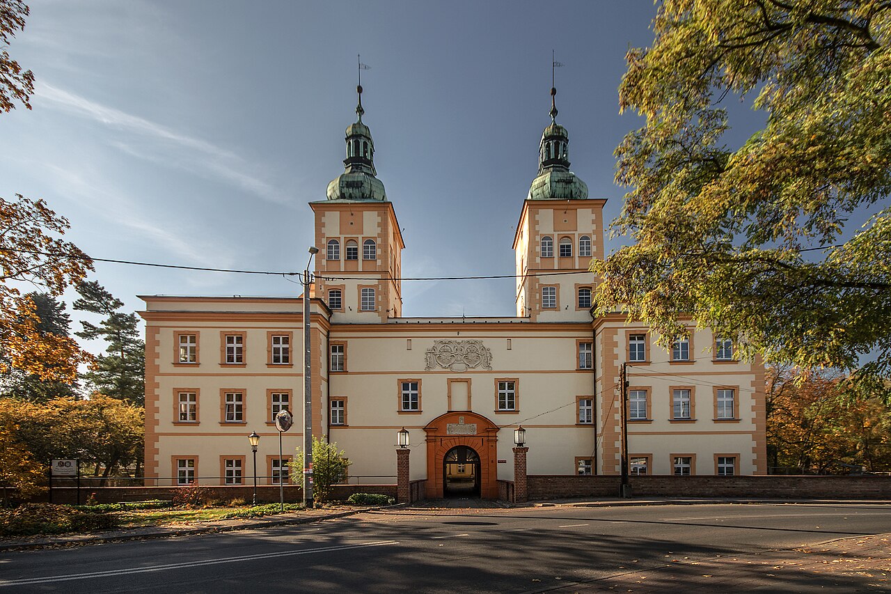 Zamek w Prószkowie w Polsce