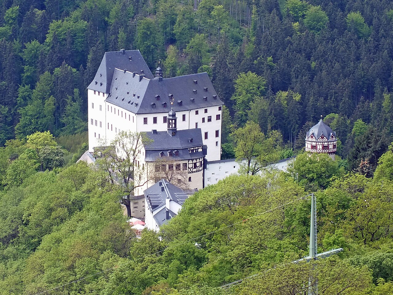 Castillo de Burgk en Alemania