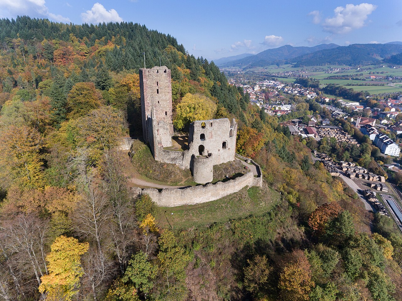 Kastelburg w Niemczech