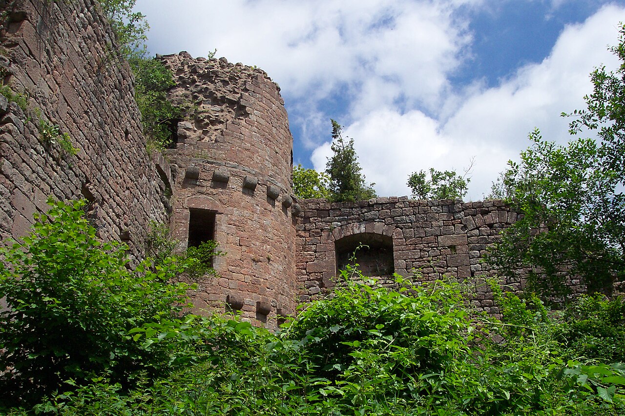 Burg Landsberg (Elsass) in Frankreich