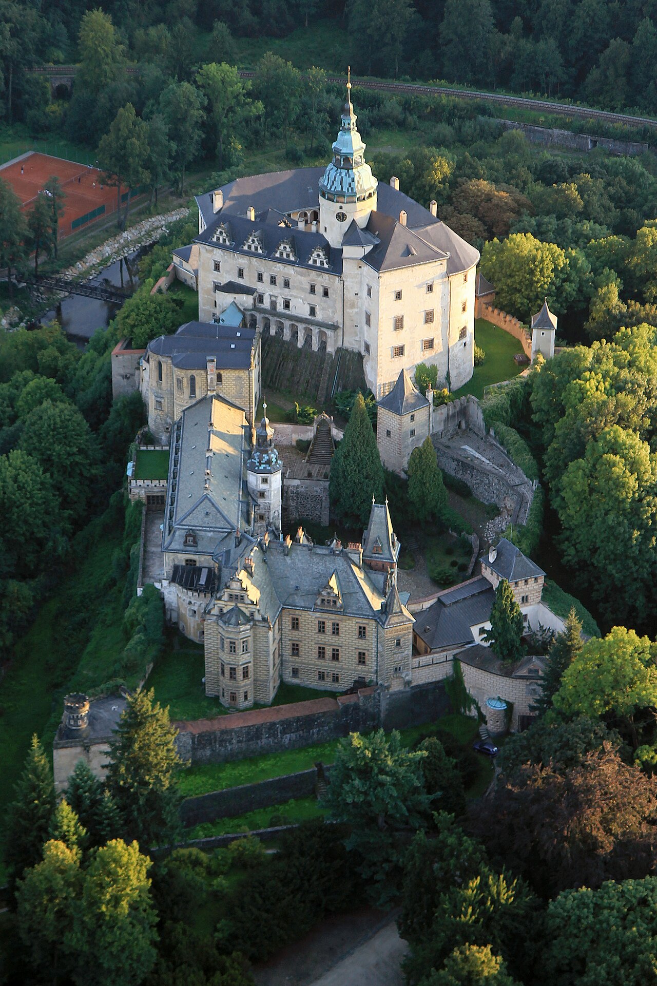 Frýdlant Castle in the Czech Republic
